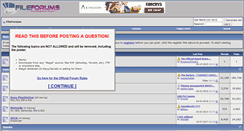 Desktop Screenshot of fileforums.com
